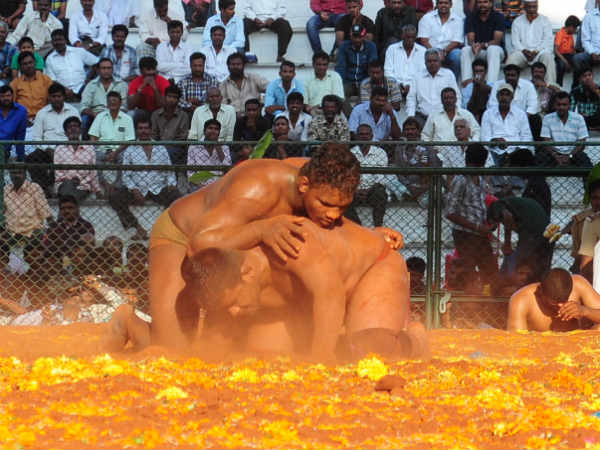 Dasara wrestlers
