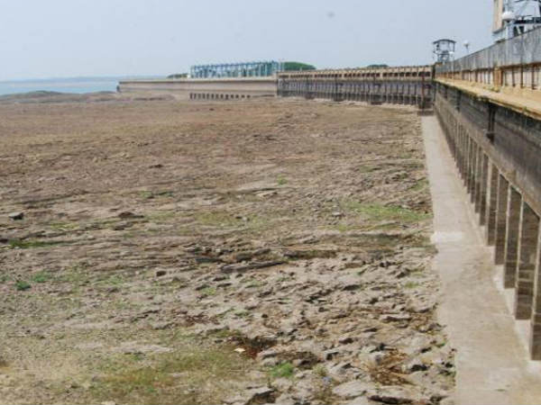 After 64 years, water level hits rock bottom at KRS After 64 years, water level hits rock bottom at KRS