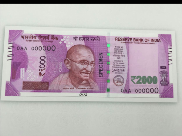 This is what the new Rs 500 and Rs 2,000 notes look like ; RBI