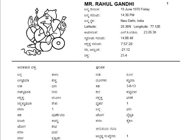 ಉಚ್ಚ, ನೀಚ, ವಕ್ರೀ ಇಲ್ಲ