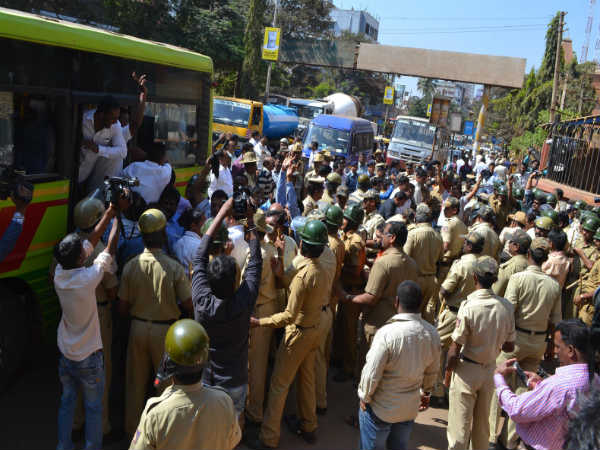 Tipu Sultan Jayanti: BJP observes ‘black day’, protesters detained in hubballi