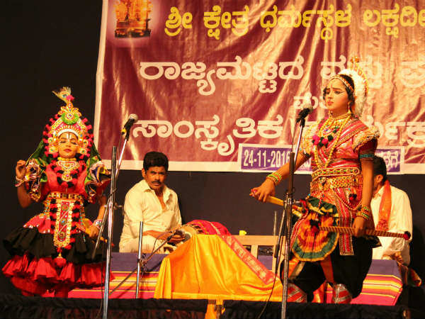 Dharmasthala Laksha Deepotsava : Draupadi Pratapa Yakshagana by SDM Children