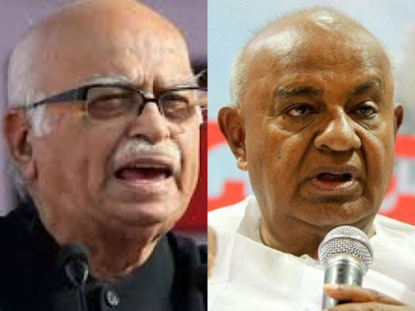 ಅಡ್ವಾಣಿ ಹೊಗಳಿದ ದೇವೇಗೌಡ