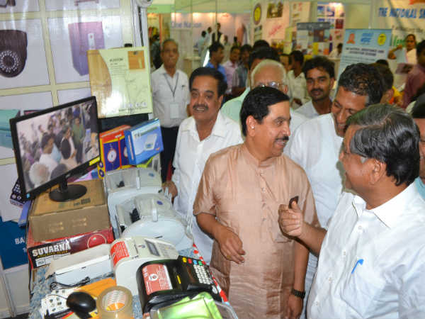 Ex CM Jagadish Shetter inagurated incomex-2016 industrial exhibition at hubballi