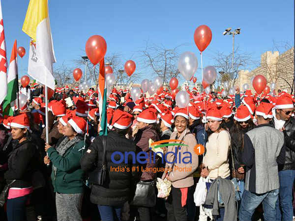 Mangaloreans in Israel organize Paadayatra from jerusalem to bethlehem 