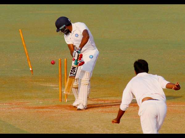 ಬೂಮ್ರಾಗೆ ಕ್ಲೀನ್ ಬೌಲ್ಡ್