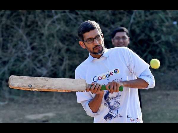 ಪಿಚೈ ಮತ್ತು ಕ್ರಿಕೆಟ್