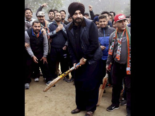 ಕಾಂಗ್ರೆಸ್ ಪರ ಸಿಧು ಬ್ಯಾಟಿಂಗ್