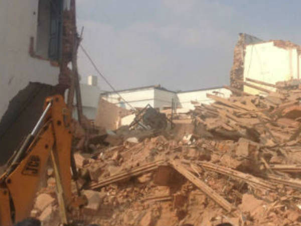 Three storey under construction building collapses in Bengaluru Three storey under construction building collapses in Bengaluru