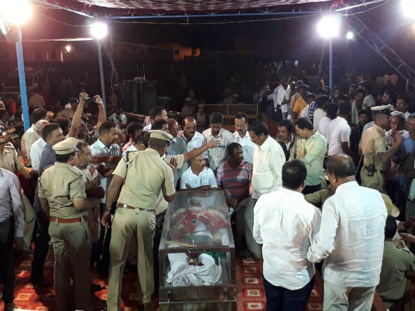 Mahadev Prasad Government with respect to funeral 