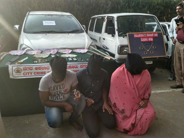 The Mysuru Police has successful to arrest the 10 Bandits 