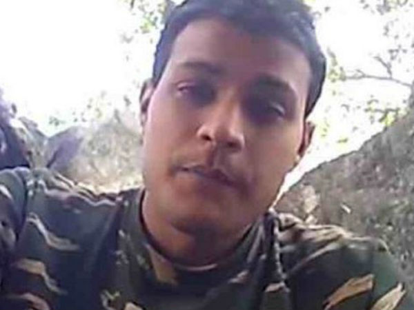 Now CRPF jawan cries discrimination in a video Now CRPF jawan cries discrimination in a video