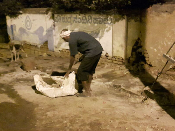 Member of Municipality Sunil awakening of garbage 