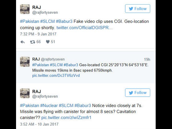 Doubts have raised on Pakistan's newly lauched Babur-3 cruise missile 