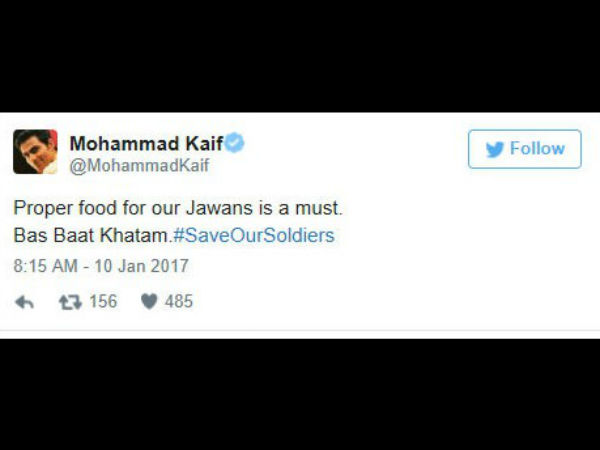 Sports stars come out in support of BSF jawan’s video 