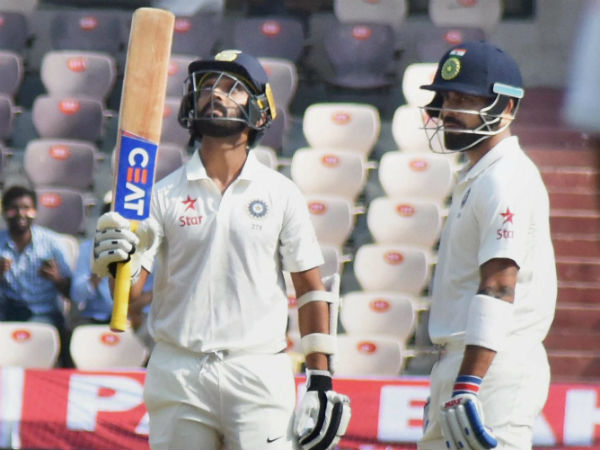 ಅಜಿಂಕ್ಯ ರಹಾನೆ ಅರ್ಧ ಶತಕ