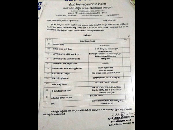 Kannada medium neglected by school administration 