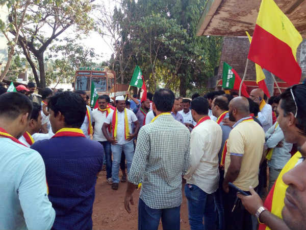 Mangaluru: People staged protest for second day against Talapady toll gate