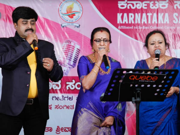 Kannada actress Shwetha Srivastav enthrals Qatar Kannadigas