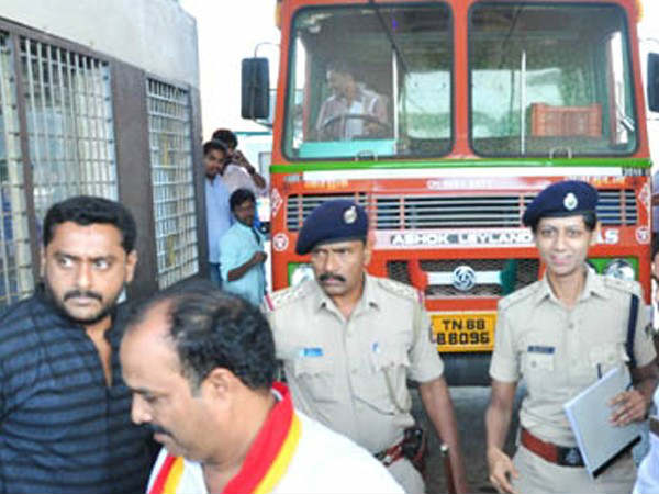 Tension prevails at Talapady toll gate in Mangaluru