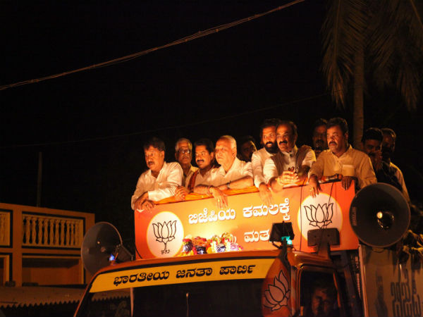 ಪಕ್ಷದ ಅಭ್ಯರ್ಥಿ ಪರ ಬಿಎಸ್ವೈ ಮತಯಾಚನೆ