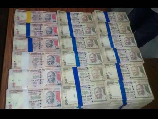 Rs 1.28 crore demonetised notes seized in Bengaluru by CCB police
