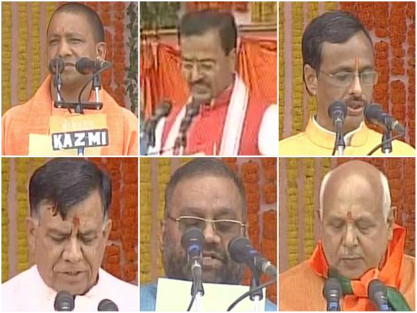 Live: Yogi Adityanath Swearing as Uttar Pradesh CM