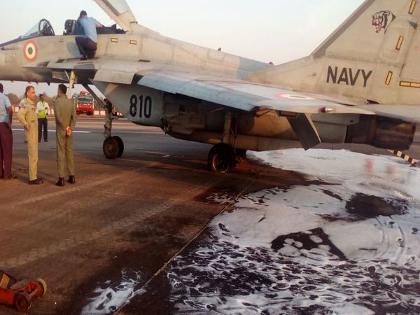 Mangaluru: technical glitch forces MIG 29 K to make emergency landing