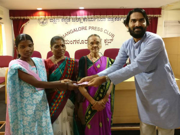Kannada Prabha journalist Sandeep Wagle receives Pa. Go. award 