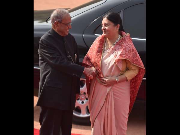 ನೇಪಾಳದ ಅಧ್ಯಕ್ಷೆ ಭಾರತಕ್ಕೆ ನೇಪಾಳದ ಅಧ್ಯಕ್ಷೆ ಭಾರತಕ್ಕೆ