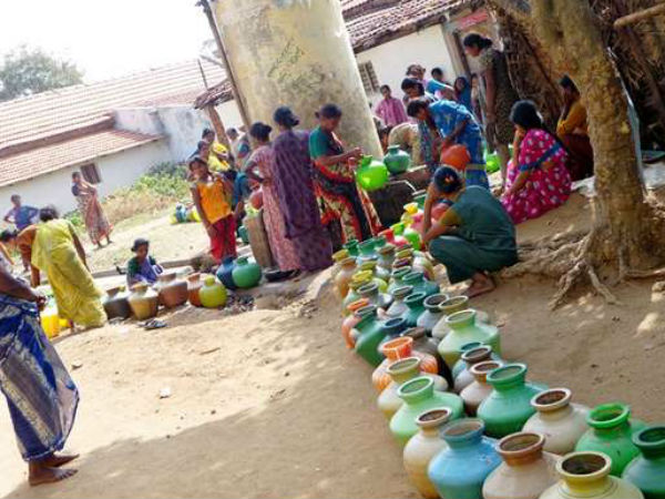 ನಲ್ಲಿಯ ಮುಂದೆ ನೀರಿನ ನಿರೀಕ್ಷೆ!