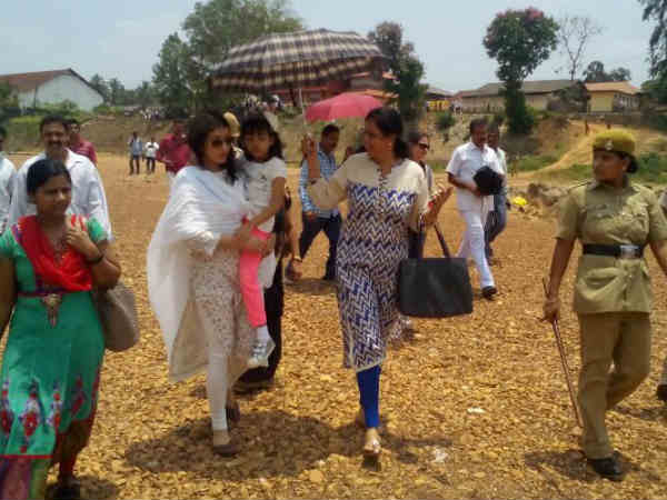 Aishwarya Rai lands in Mangaluru