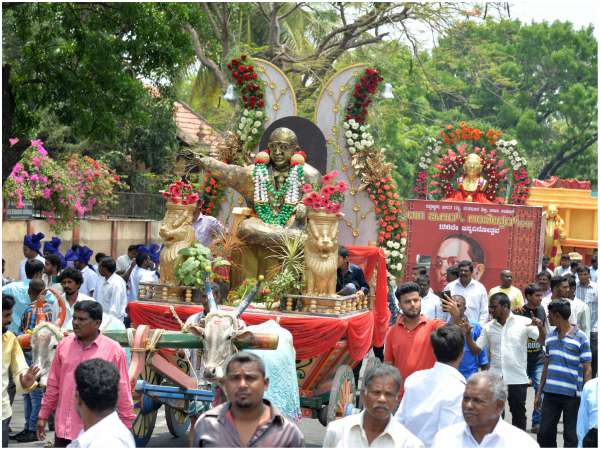 Dr B R Ambedkar's 126th birthday celebrated in Mysore