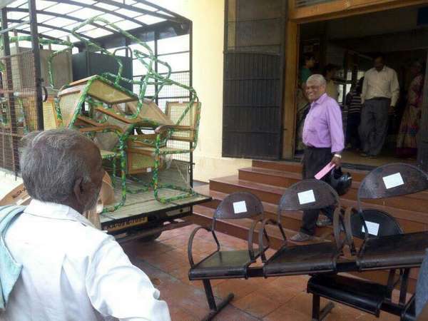 MUDA's Land Acquisition Officer's office has Confiscated in Mysuru MUDA's Land Acquisition Officer's office has Confiscated in Mysuru