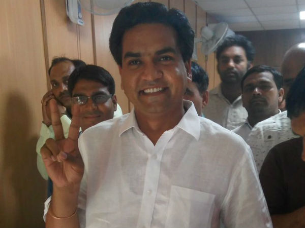 ರಾಜ್ಯಪಾಲರನ್ನು ಭೇಟಿಯಾದ ಕಪಿಲ್ ಮಿಶ್ರಾ