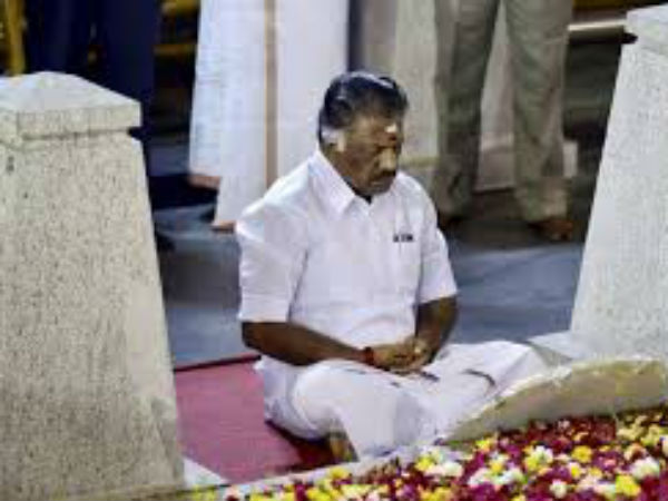 ಪನ್ನೀರ್ ಸೆಲ್ವಂ ಹೇಳಿದ್ದರು 