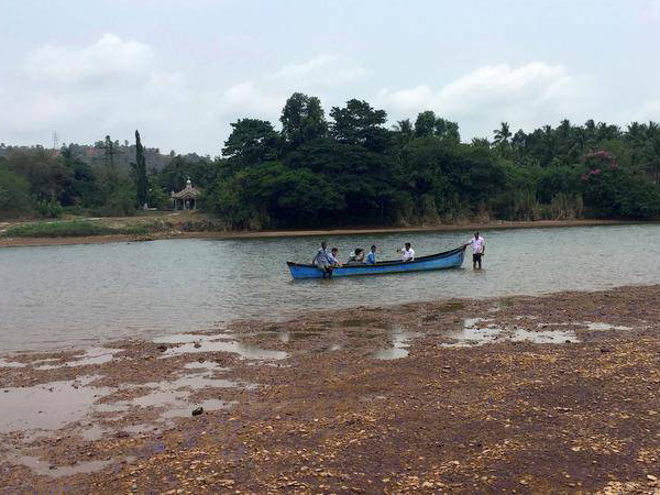 An ideal boatman in Mangaluru