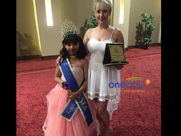 9 year old Mangalorean Lipika Shetty crowned 'Miss Asia' in Turkey