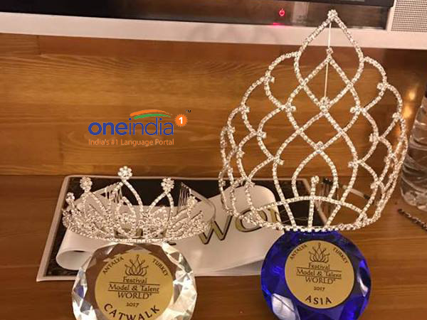 9 year old Mangalorean Lipika Shetty crowned 'Miss Asia' in Turkey