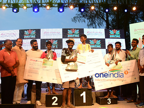 Jonty Rhodes and Superstar Suniel Shetty cheer Surfers of ‘Indian Open of Surfing-Mangaluru’