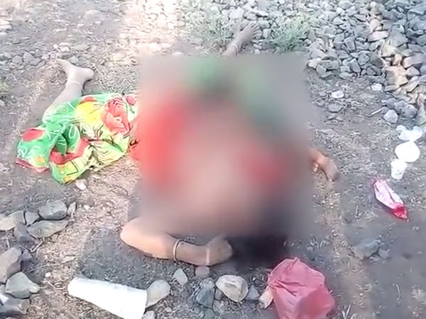 MP: As mother lay dead along railway track, baby ties to breastfeed MP: As mother lay dead along railway track, baby ties to breastfeed