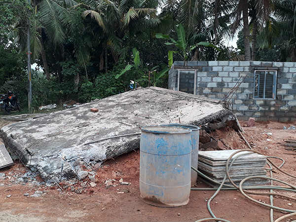80 years old temple destroyed by government officials at Urwa Store, Mangaluru