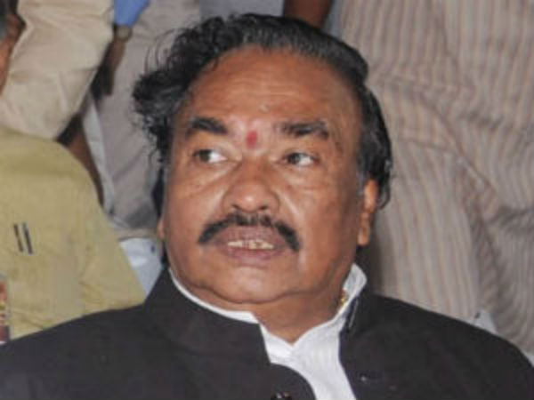 Complaint filed against KS Eshwarappa in ED under corruption act Complaint filed against KS Eshwarappa in ED under corruption act