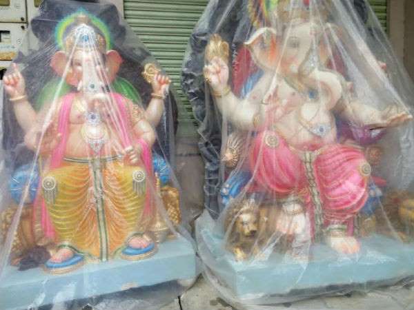 ಗಣೇಶ ಮೂರ್ತಿಗಳ ಎತ್ತರಕ್ಕೂ ಬೀಳಲಿದೆ ಕಡಿವಾಣ ಗಣೇಶ ಮೂರ್ತಿಗಳ ಎತ್ತರಕ್ಕೂ ಬೀಳಲಿದೆ ಕಡಿವಾಣ