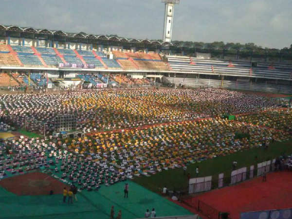 World's oldest Yoga teacher, India's oldest Yoga Guru In Bengaluru Yoga Day