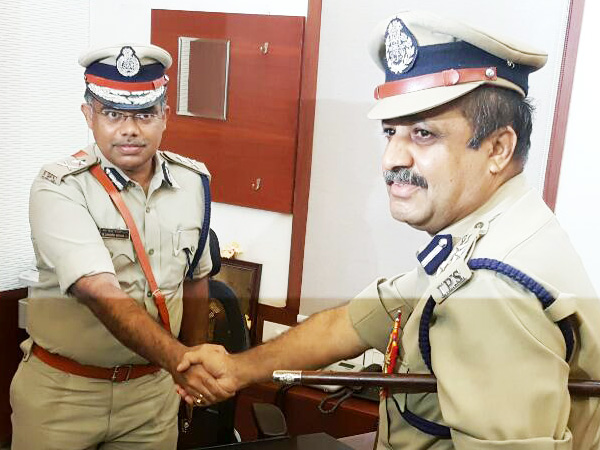 T R Suresh takes charge new police commissioner of Mangaluru city T R Suresh takes charge new police commissioner of Mangaluru city