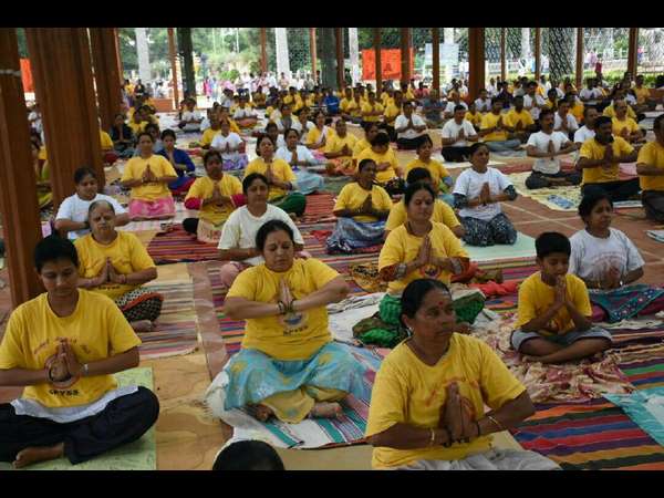 International Yoga Day in Hubballi