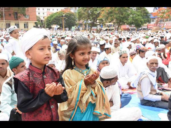 Muslims celebrated Ramzan enthusiastically across North Karnataka