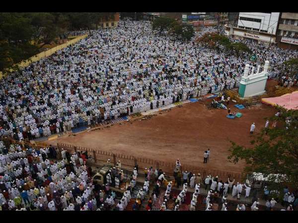 Muslims celebrated Ramzan enthusiastically across North Karnataka