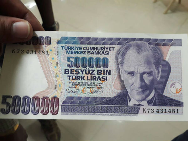 Illegally transported Turkish currency worth Rs 71 crore seized in Bengaluru 